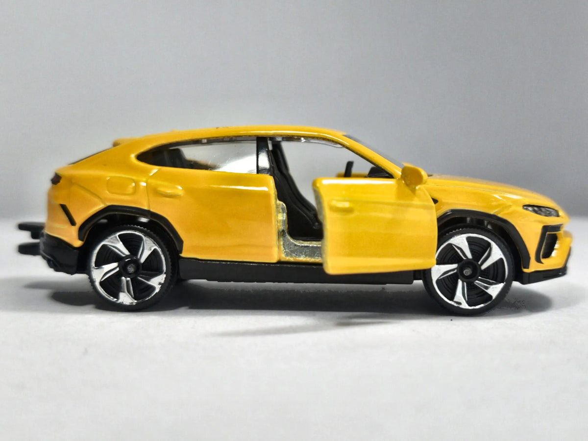 LAMBORGHINI URUS, Majorette, Die cast REF:219H, Żółty, 1:64, Resoraki – zdjęcie 4