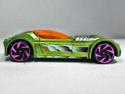 Ballistik Hot Wheels 2006 1:64 Luzak Zielony – zdjęcie 4