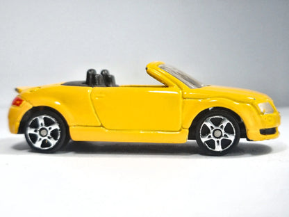 AUDI TT ROADSTER, Maisto, Die cast 12326, Żółty, 1:64, Resoraki – zdjęcie 4
