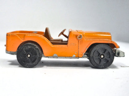 WILLYS JEEP, Corgi Whizzwheels, Made in Gt Britain, 3396/69, Pomarańcz 1:64 – zdjęcie 4