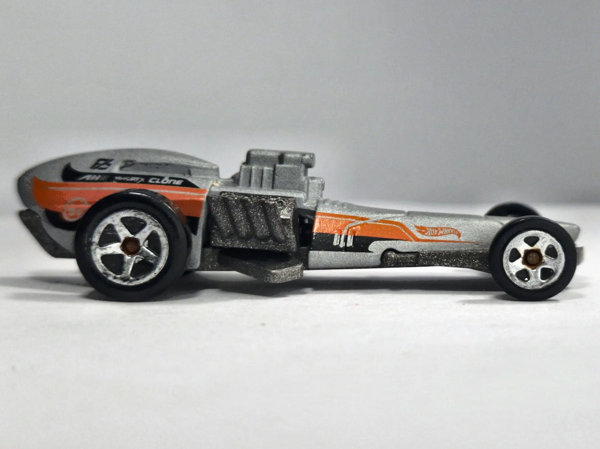 ROCKIN' RAILER, Hot Wheels 2022, Die cast HKG53, Srebrny, 1:64, Resoraki – zdjęcie 4