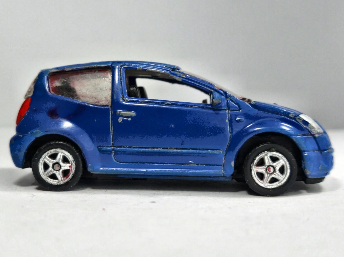 2003 CITROËN C2 Welly 2003 Niebieski 1:39 – zdjęcie 4
