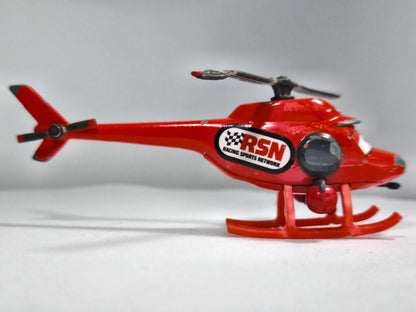 HELIKOPTER RSN, Disney, Die cast 2920 EAA, Czerwony, 1:100, Resoraki – zdjęcie 4