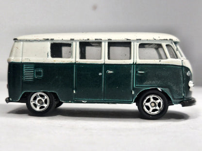 Volkswagen T1 Bus Welly Zielony 1:64 – zdjęcie 4