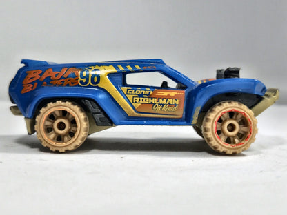 Dune Crusher Hot Wheels 2013 1:64 Buggy HWGRFX 98 Luzak Niebieski – zdjęcie 4