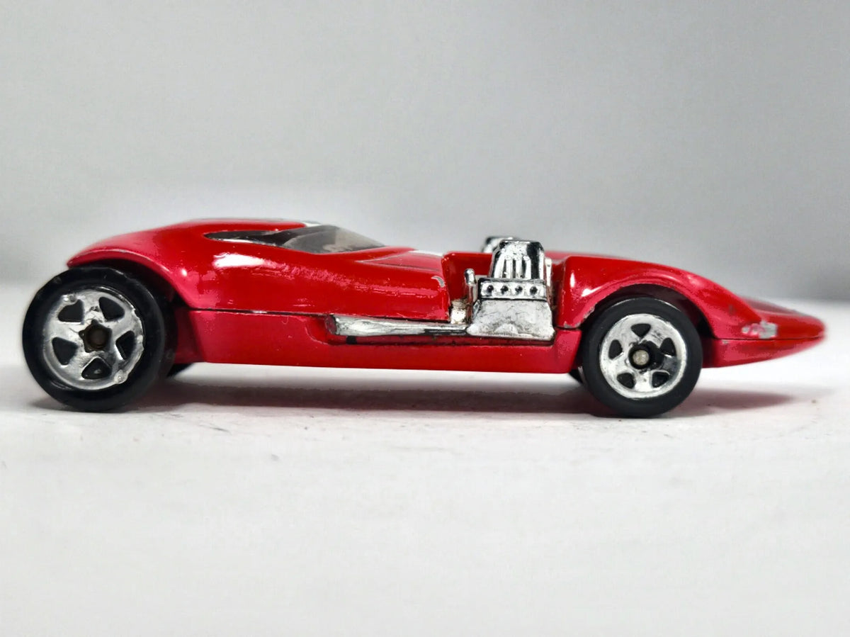 Twin Mill Hot Wheels 2014 1:64 Luzak Czerwony Custom Model 2xMetal – zdjęcie 4