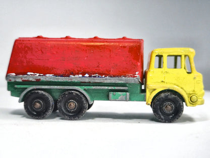 PETROL TANKER, Matchbox, Made in England, Die cast N25, Żółty 1:75 Resoraki – zdjęcie 4