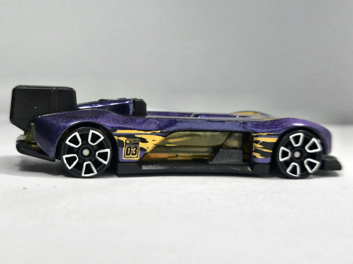 Electro Silhouette Hot Wheels 2016 HW Speed Graphics 1:64 53 Luzak – zdjęcie 4
