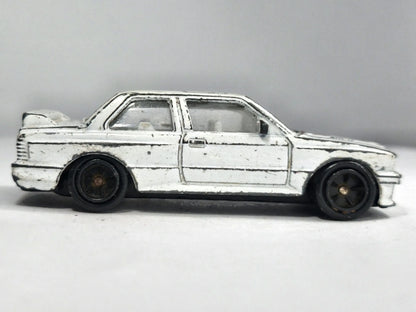 BMW M3 E30 Pioneer 1:60 Samochód rajdowy Ess3 Biały Rajdowy Vintage Model – zdjęcie 4