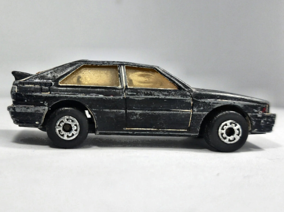 Audi Quattro Matchbox 1982 Superfast 1:57 Luzak Czarny – zdjęcie 4
