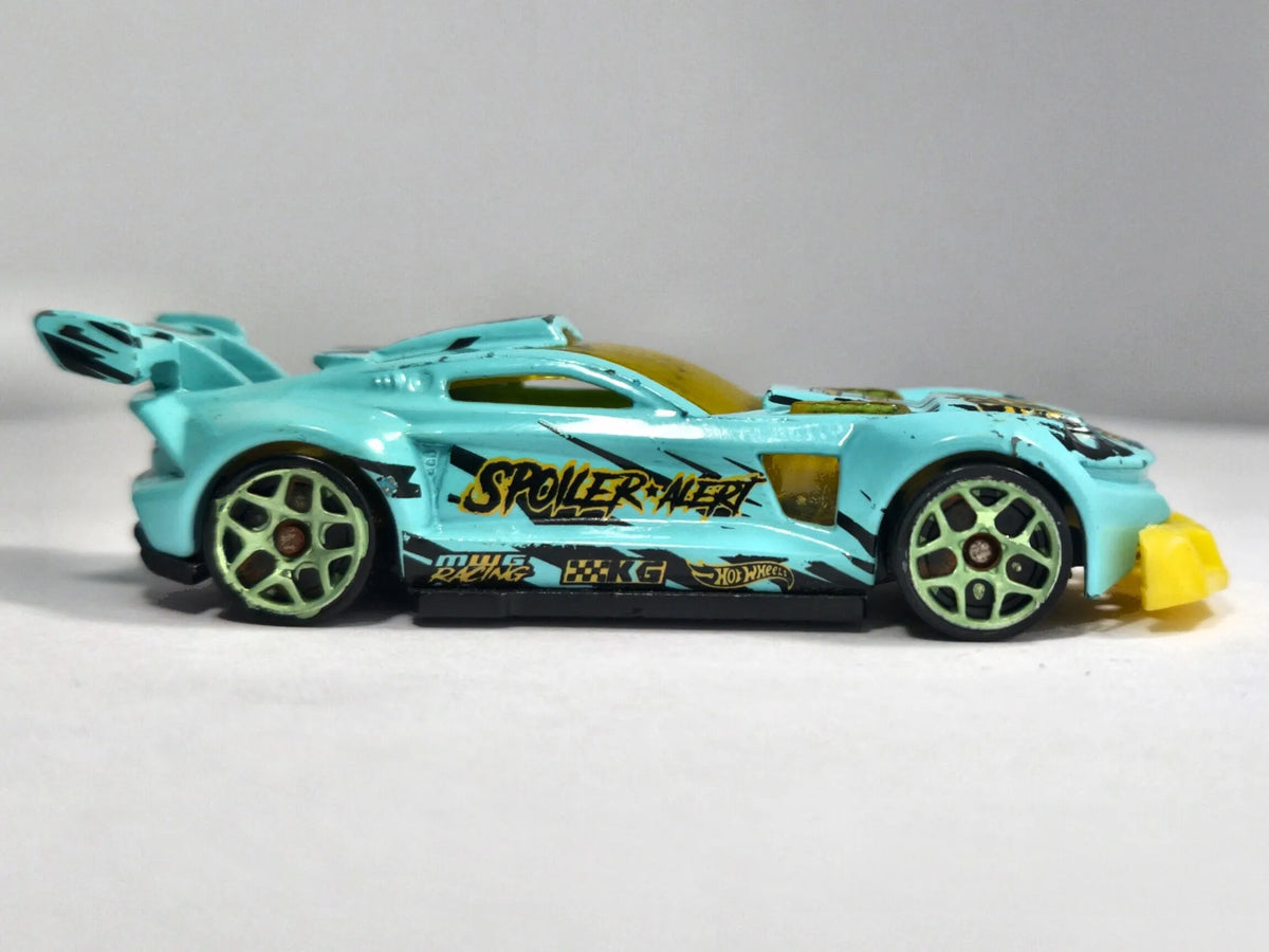 TRACK RIPPER, Hot Wheels 2017, Die cast FJV42, Miętowy, 1:64, Resoraki – zdjęcie 4