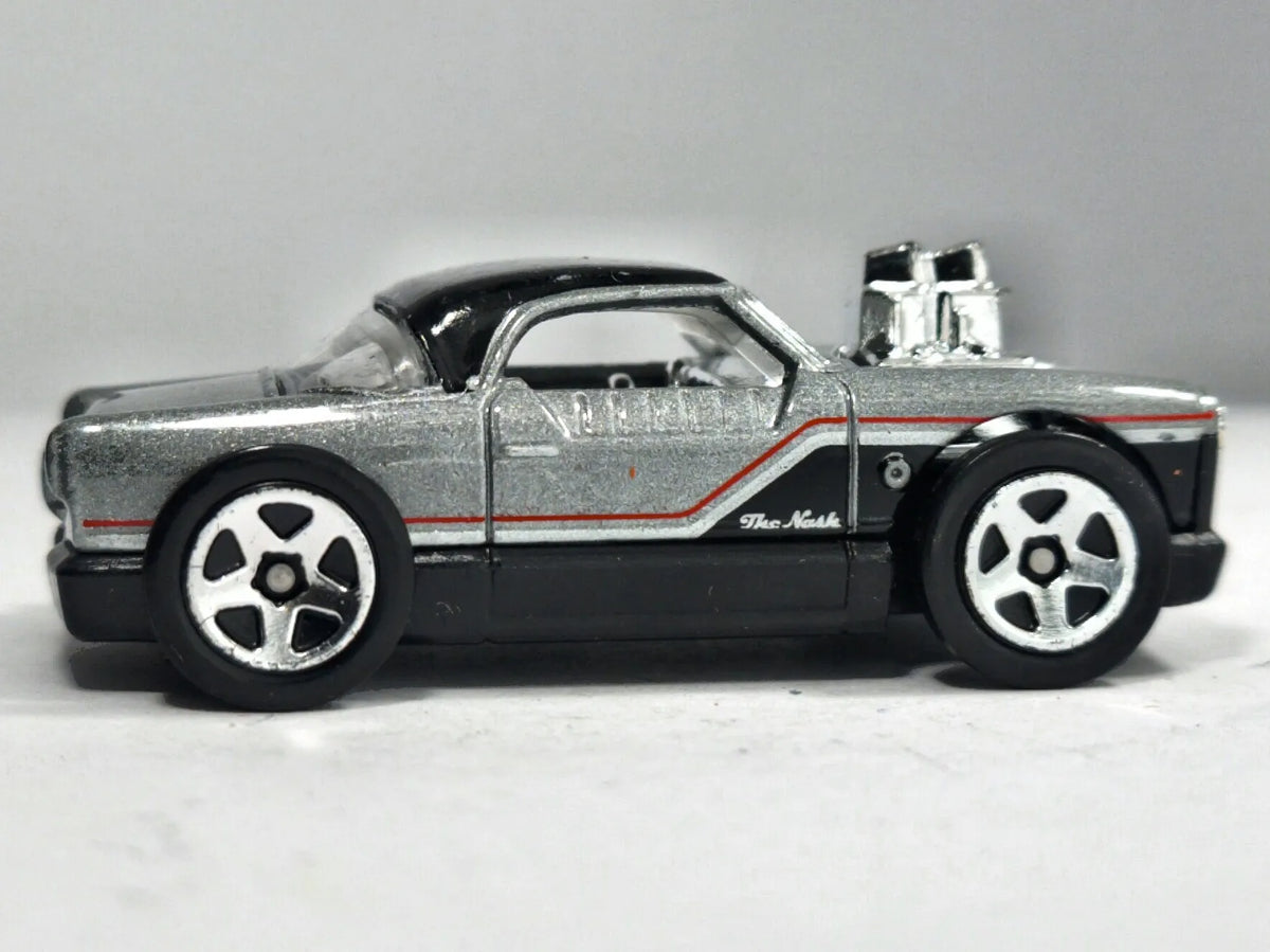 The Nash Hot Wheels 2020 Rod Squad 1:64 Hot Rod Luzak Srebrny – zdjęcie 4