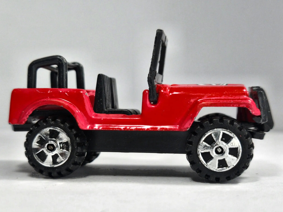 JEEP CJ STRAŻ POŻARNA Unbranded Czerwony 1:55 – zdjęcie 4
