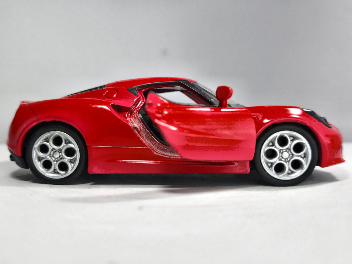 Alfa Romeo 4C Welly '90 Czerwony 1:32 – zdjęcie 4