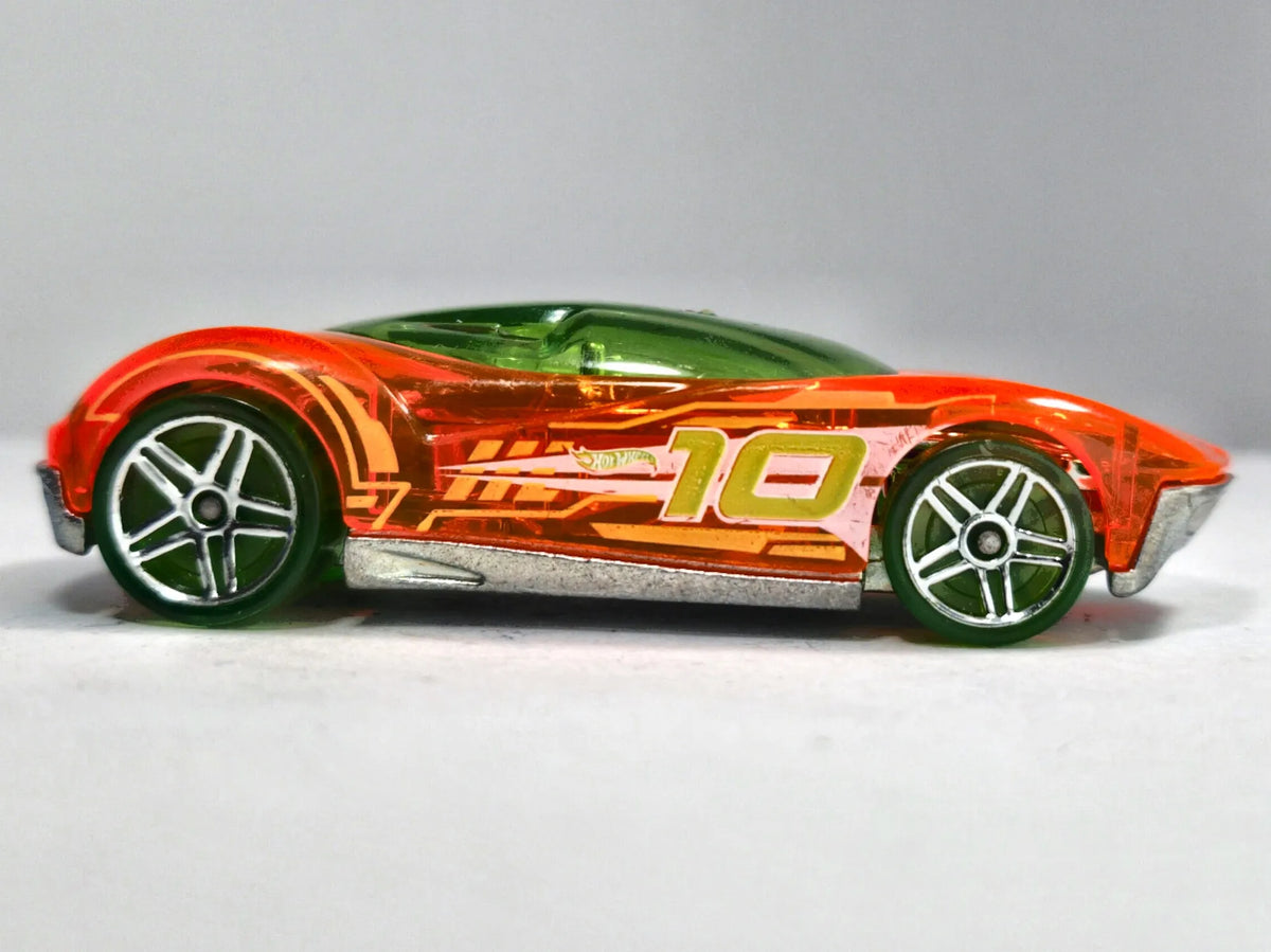 PHASTASM, Halloween Fright Cars, Hot Wheels, Die cast 1188, Pomarańcz. 1:64 – zdjęcie 4