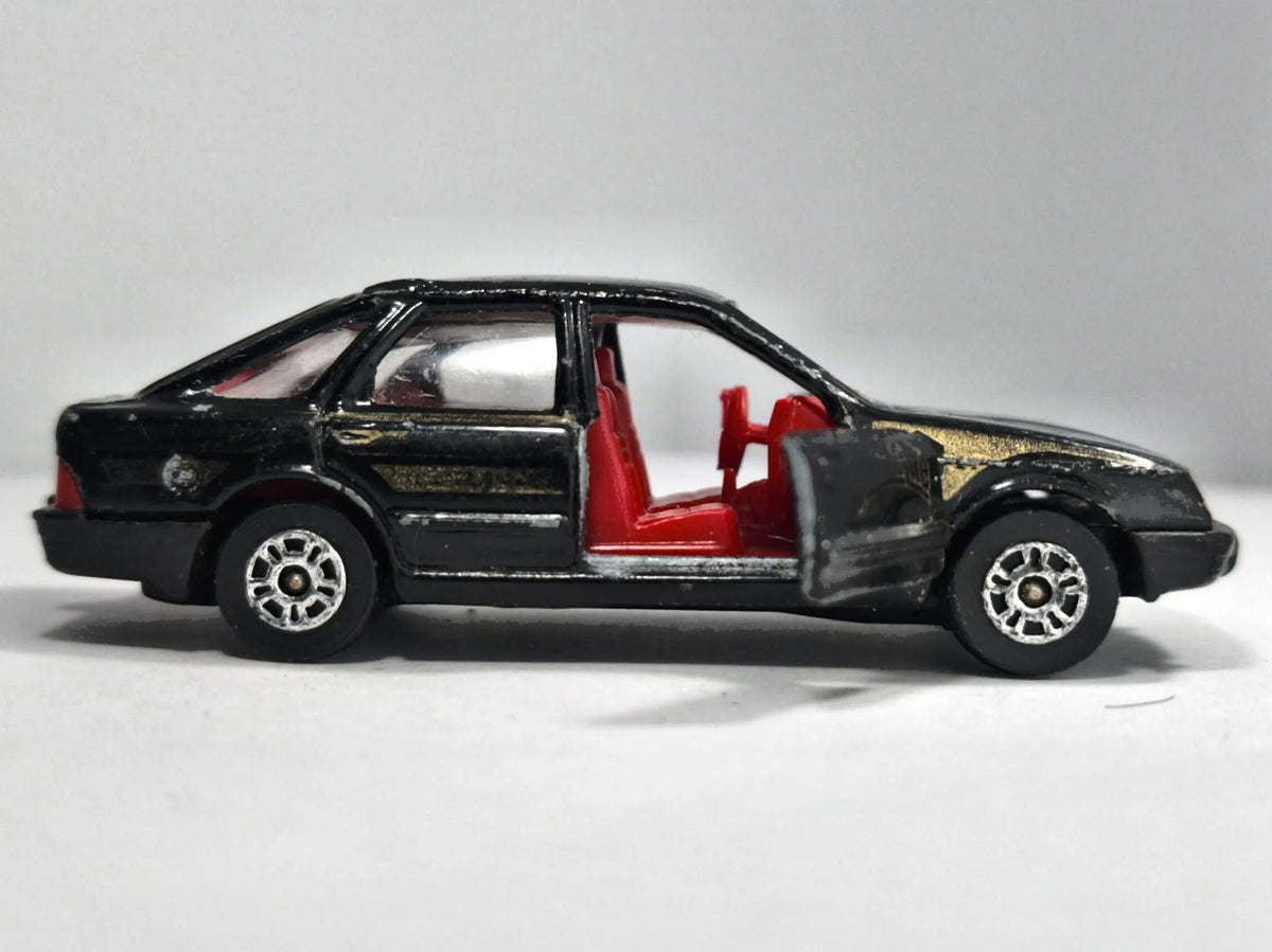 FORD SIERRA Policja Corgi '80 Czarny 1:48 Made in Great Britain – zdjęcie 4