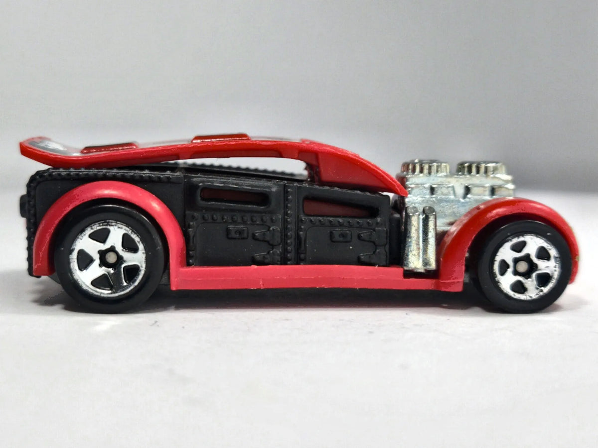 Fast Cash Hot Wheels 2000 Track Stars 1:64 3 Luzak Czerwony – zdjęcie 4