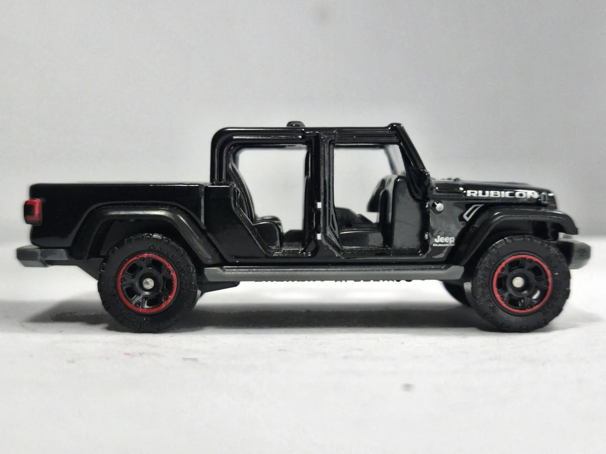 Jeep Gladiator Matchbox 2020 Mainline 1:66 Pickup Czarny Terenówka – zdjęcie 4
