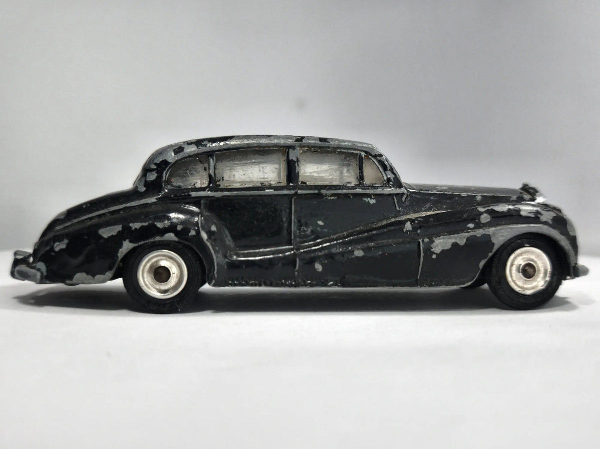 Rolls-Royce Silver Wraith Dinky Toys '60 Czarny 1:36 Made in England – zdjęcie 4