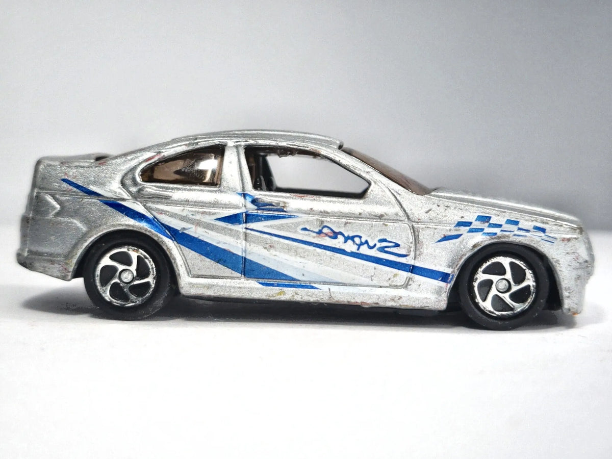 SEDAN SPORT CONCEPT CAR, MotorMax, Die cast 6109, Srebrny, 1:64, Resoraki – zdjęcie 4