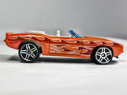 '69 Camaro Hot Wheels 2006 Heat Fleet 1:64 Luzak Pomarańczowy Muscle Car – zdjęcie 4