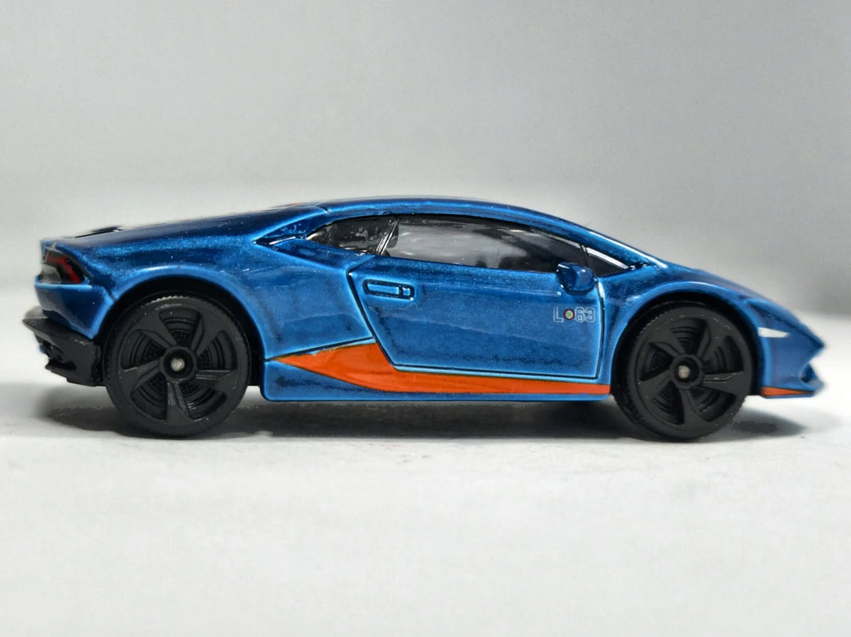 Lamborghini Huracán LP 610-4 Majorette 1:64 Luzak Niebieski – zdjęcie 4