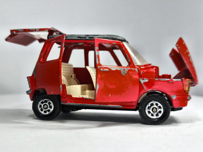 OSI DAF CITY CAR Mainline Majorette 1971 Czerwony 1:43 Made in France – zdjęcie 4