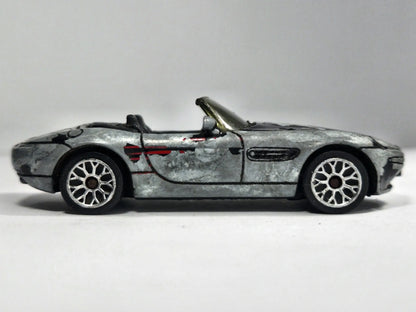 Bmw Z8 Matchbox 2001 1:55 Luzak Srebrny – zdjęcie 4