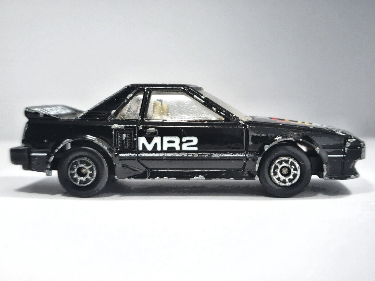 TOYOTA MR2 TURBO, McToy, Die cast, Czarny, 1:60, Resoraki – zdjęcie 4