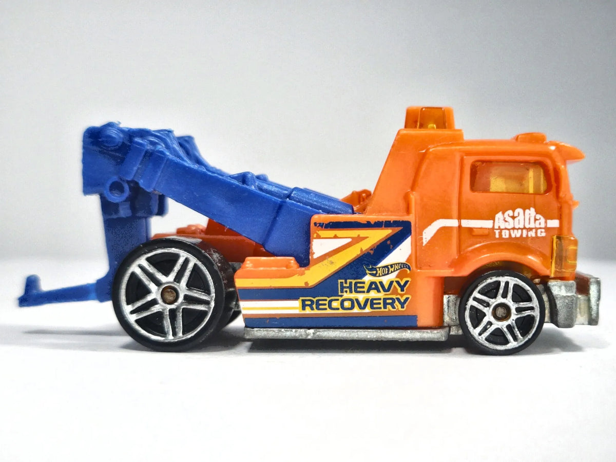 HEAVY HITCHER, Hot Wheels 2018, Die cast FYB59, Pomarańczowy, 1:64 – zdjęcie 4