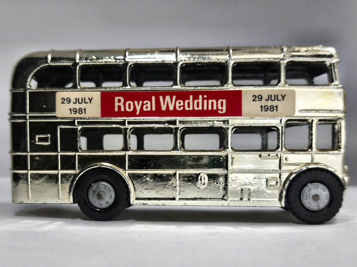 Aec Routemaster London Bus Srebrny Chrom 1:43 – zdjęcie 4