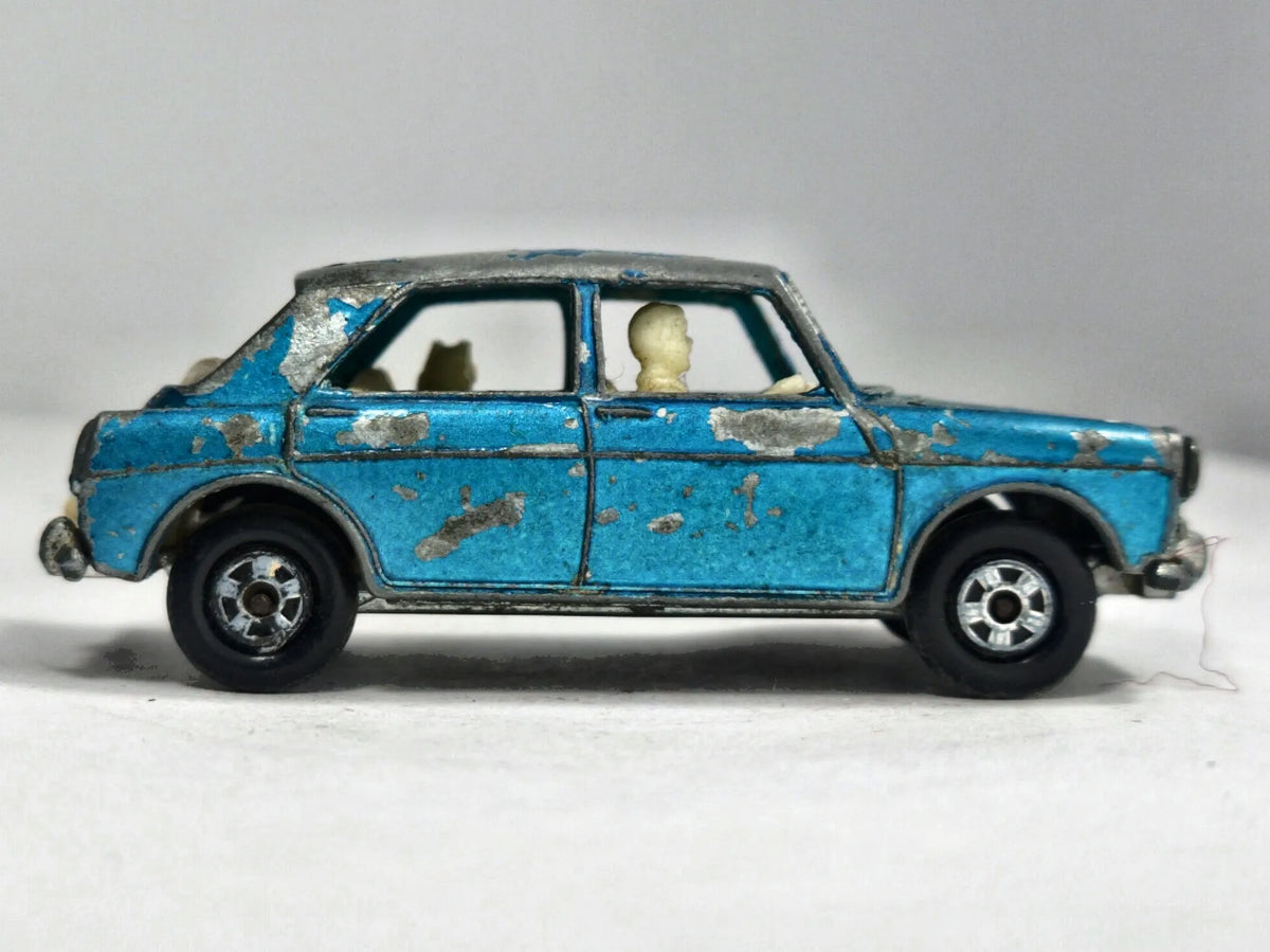 MG 1100 Matchbox 1970 Superfast 1:48 Made in England Luzak Niebieski – zdjęcie 4