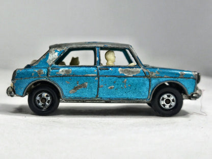 MG 1100 Matchbox 1970 Superfast 1:48 Made in England Luzak Niebieski – zdjęcie 4