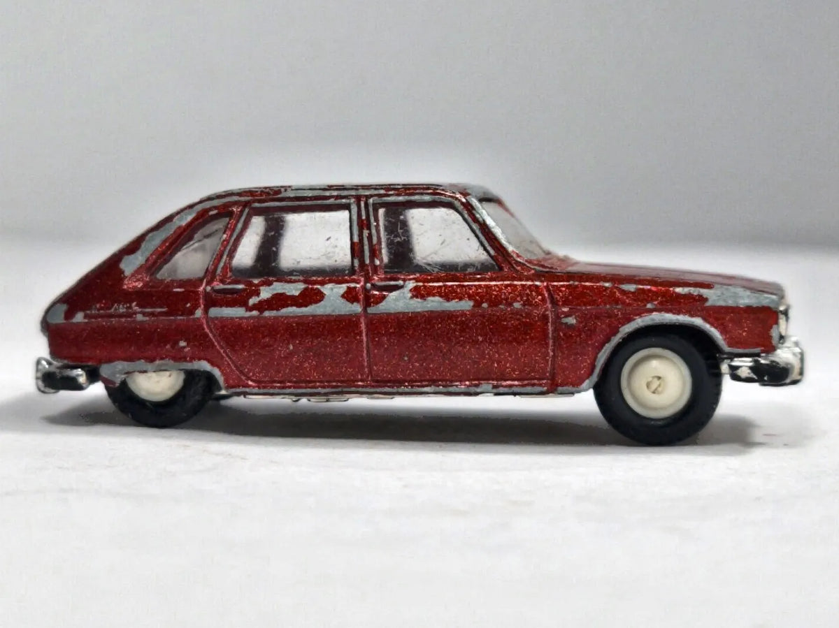 Renault 16 Les Miniatures De Norev Norev '80 Czerwony 1:68 Made in France – zdjęcie 4