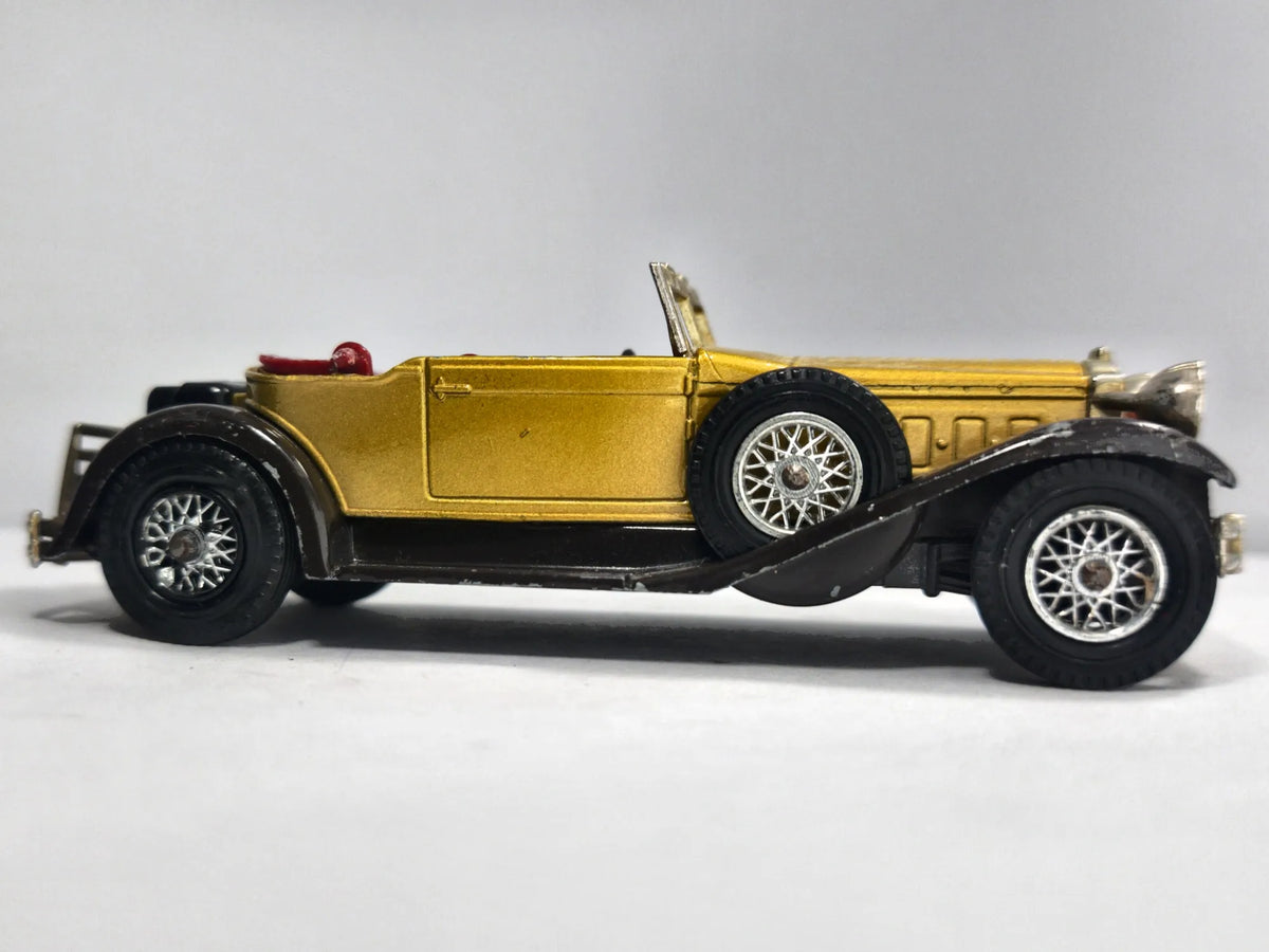 1930 Packard Victoria Matchbox 1969 Złoty 1:43 Made in England – zdjęcie 4