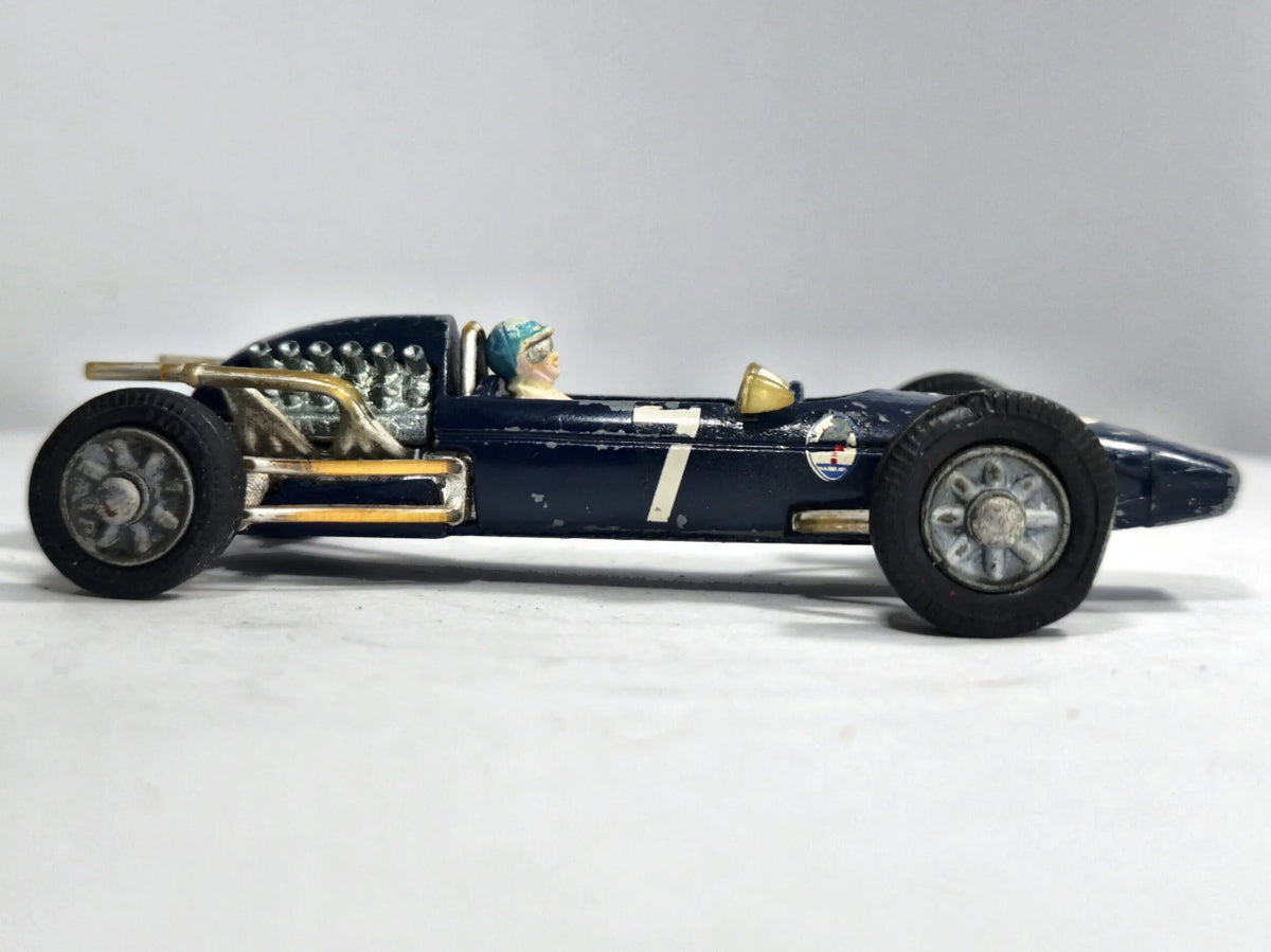 COOPER-MASERATI FORMULA 1 Corgi '70 Niebieski 1:55 Made in Gt Britain – zdjęcie 4