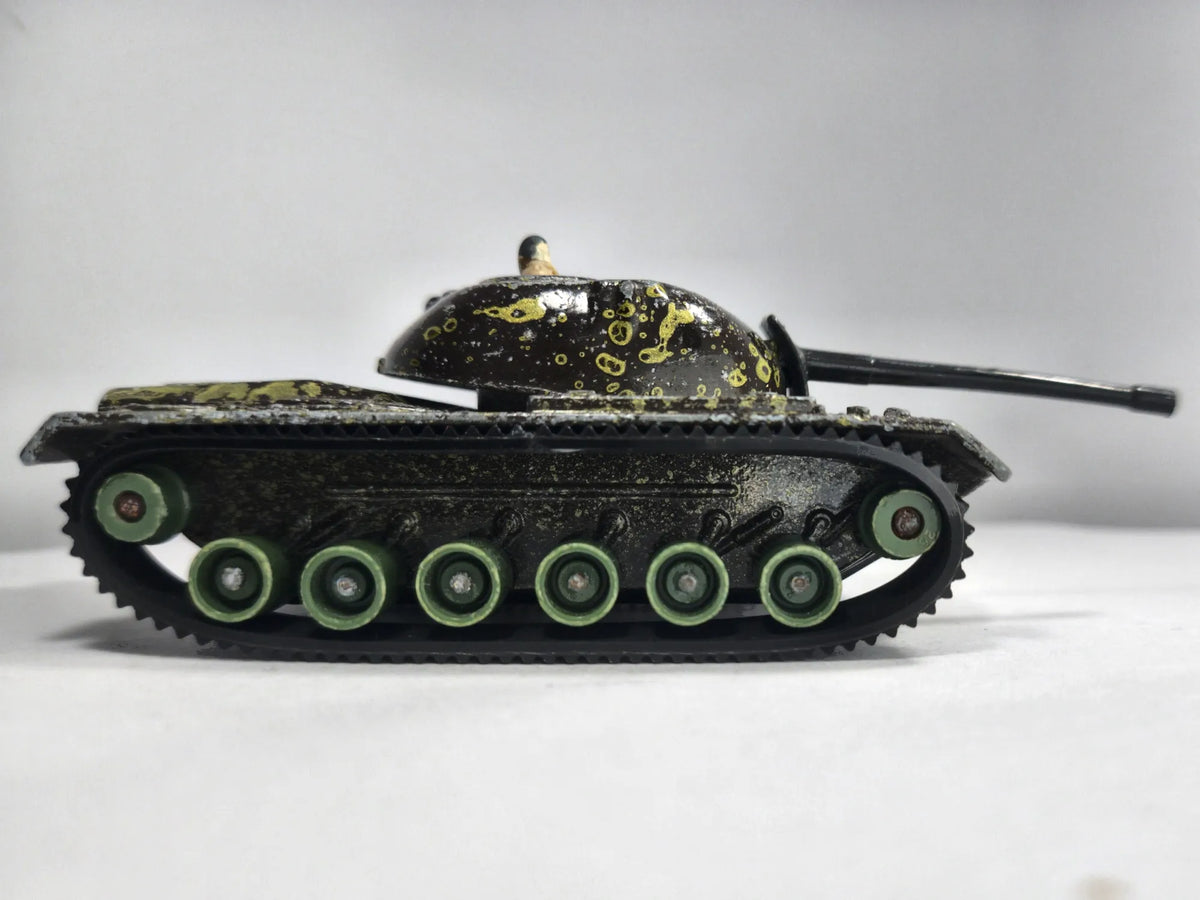 CZOŁG BATTLE KINGS K-102 M48 A2, Matchbox 1974, Die cast, Wojskowy, 1:48 – zdjęcie 4