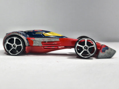 Formuła Spider Man Marvel Majorette 2012 Czerwony 1:64 – zdjęcie 4