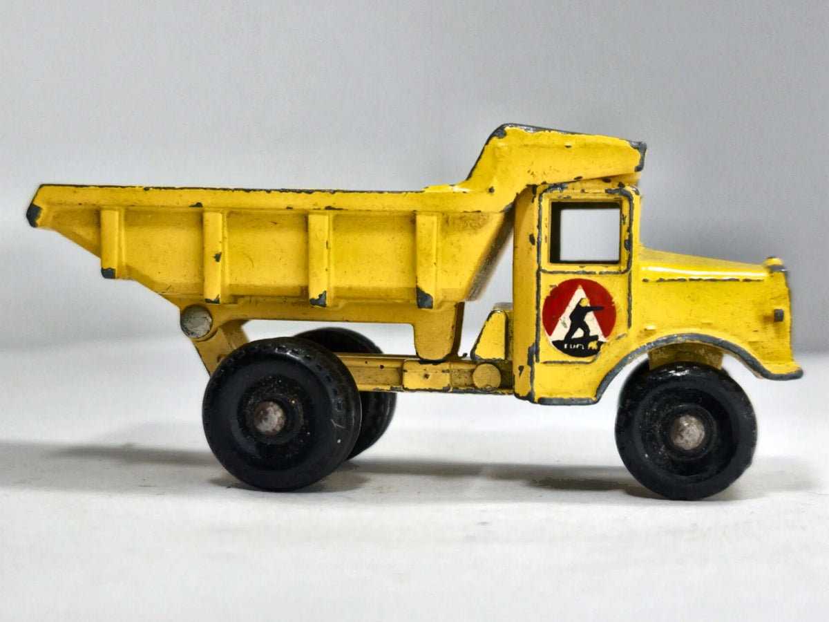 DUMP TRUCK Matchbox '60 Żółty 1:87 Made in England – zdjęcie 4