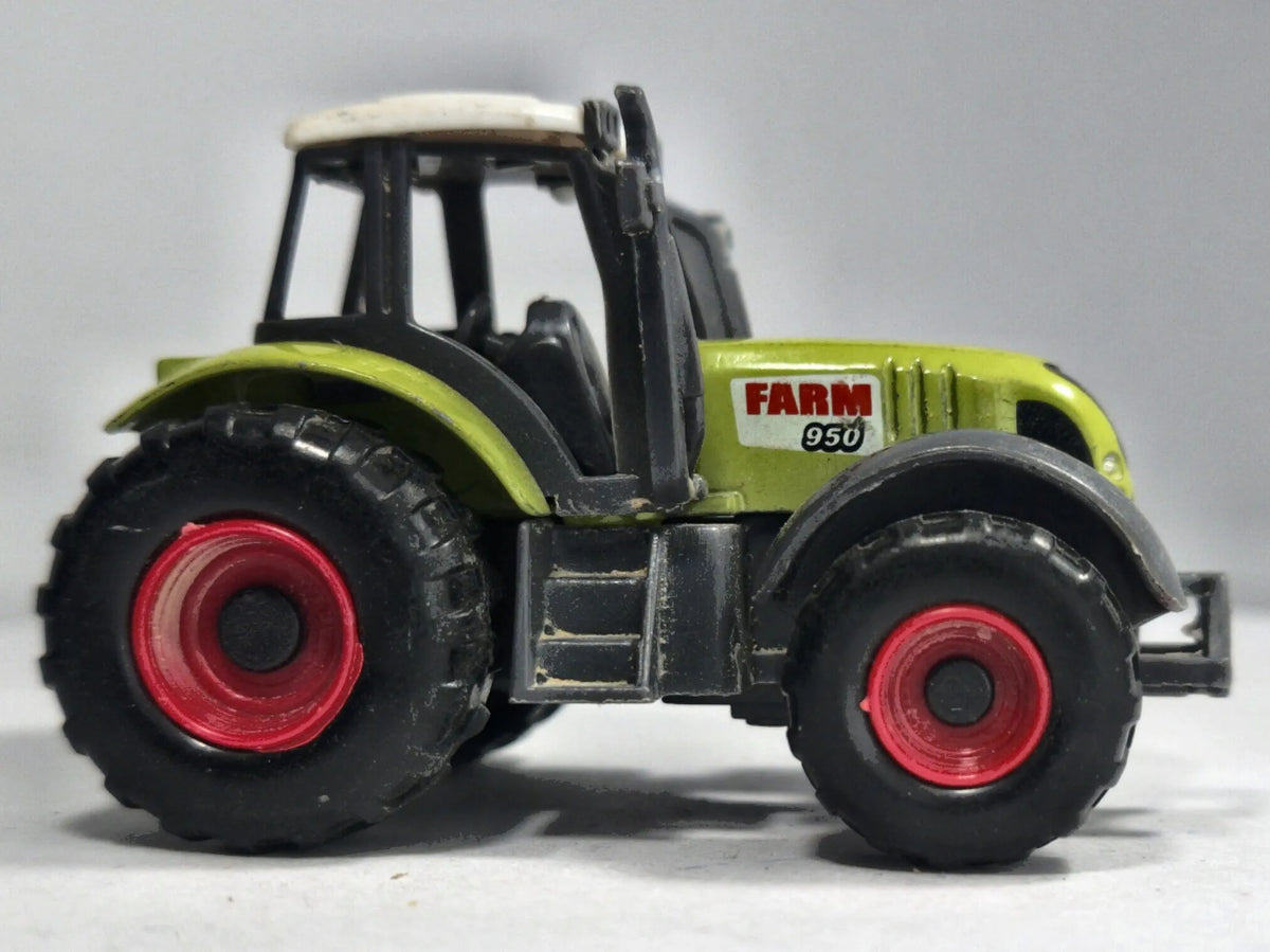 TRAKTOR FARM 950, Die cast, Zielony, 1:64, Resoraki – zdjęcie 4