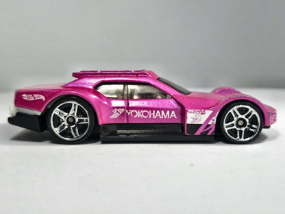Driftsta Hot Wheels 2014 1:64 YOKOHAMA Luzak Różowy – zdjęcie 4