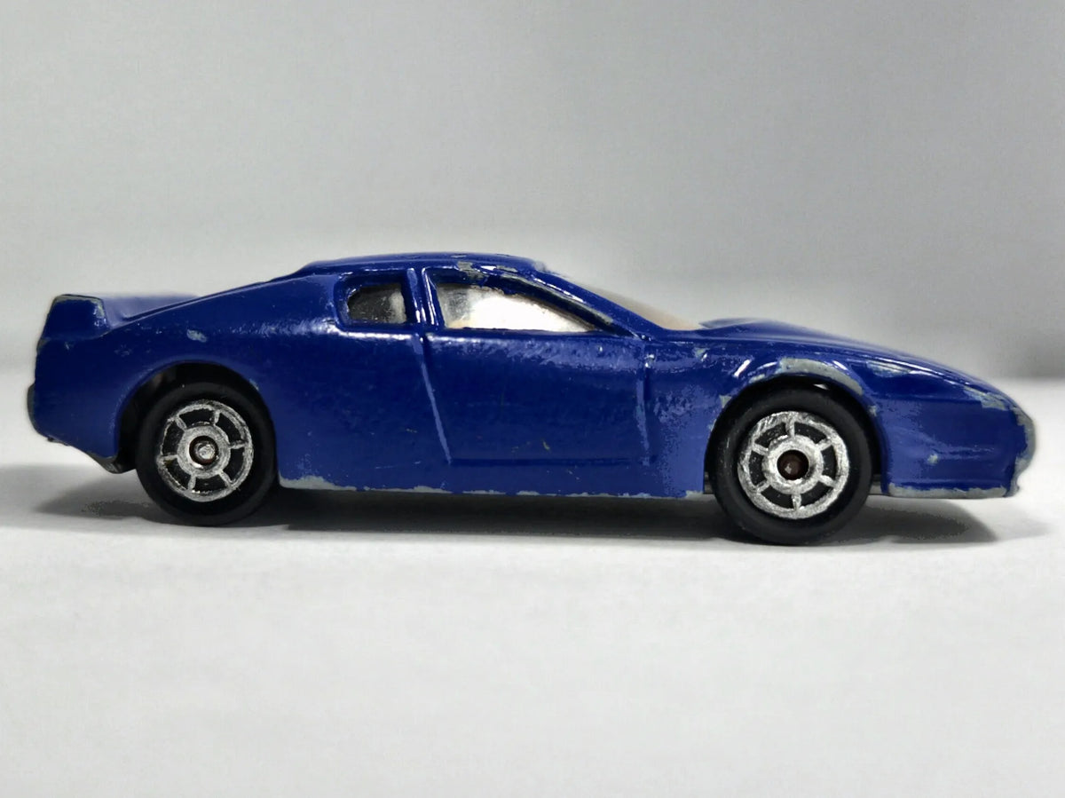 FERRARI TESTAROSSA (GT RACING) Majorette '90 Niebieski 1:60 2xMetal – zdjęcie 4