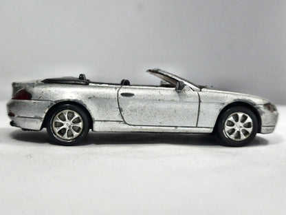 BMW 645I Cabrio SIKU 1:54 Luzak Srebrny – zdjęcie 4