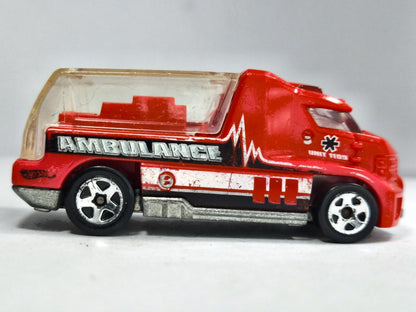 Rapid Response Hot Wheels 1995 1:56 Made in France Pogotowie ratunkowe – zdjęcie 4
