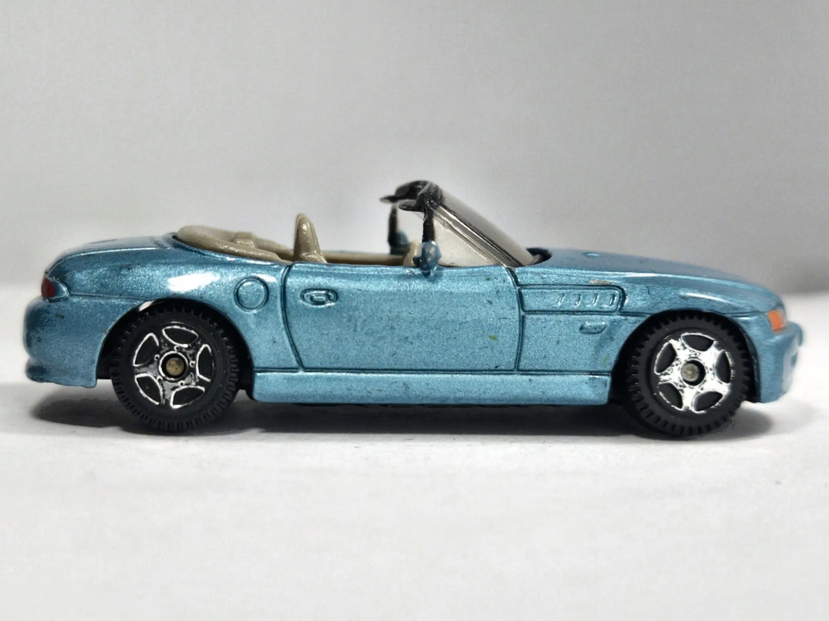 BMW Z3 Motor Max 1:64 Roadster Luzak Niebieski – zdjęcie 4