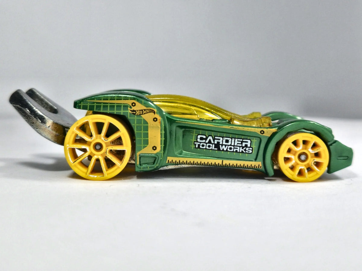 Tooligan Hot Wheels 2009 HW Tools 1:64 Cardier Luzak Zielony – zdjęcie 4