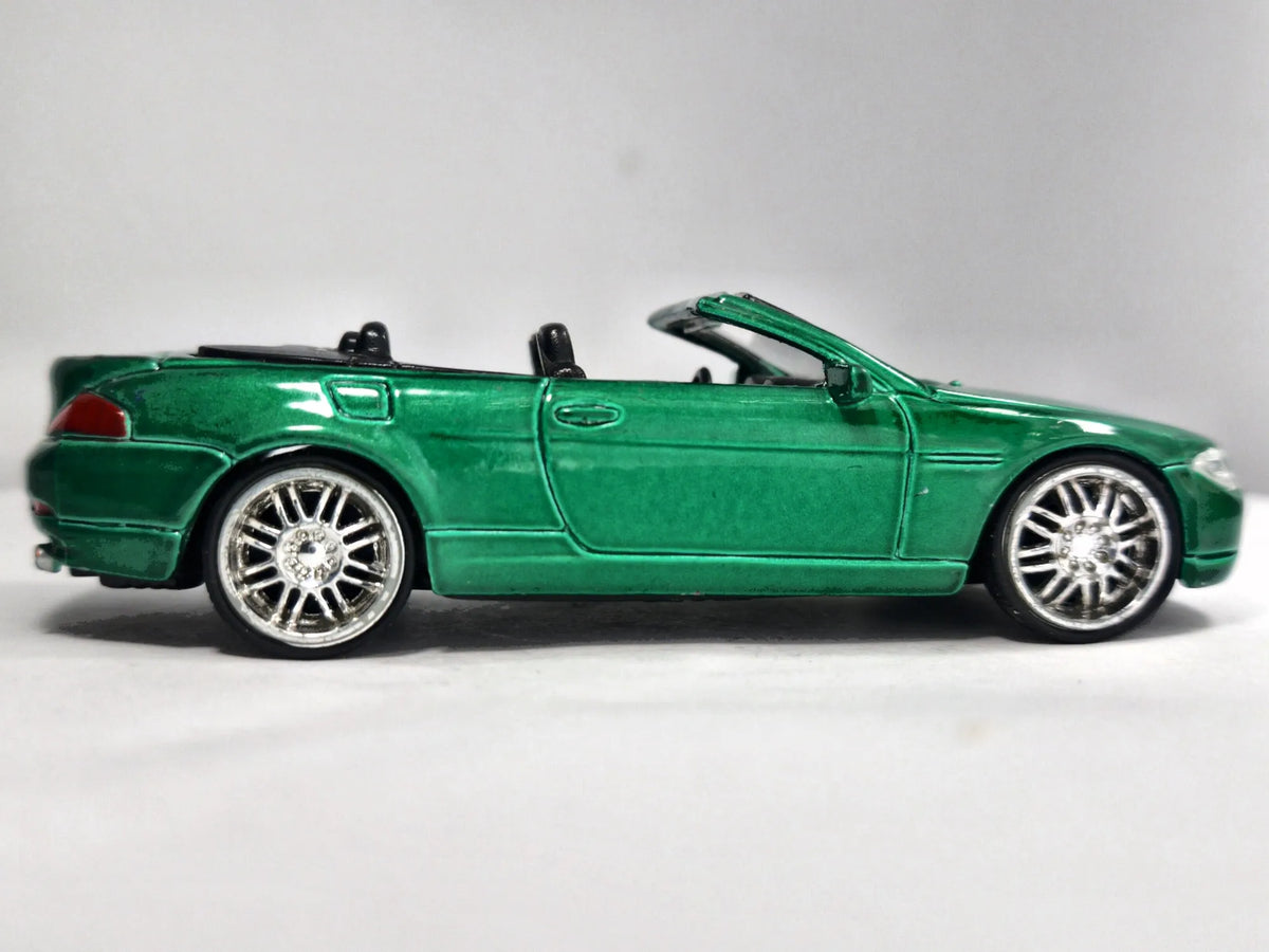 BMW 645 Ci Bburago 1:43 Luzak Zielony – zdjęcie 4