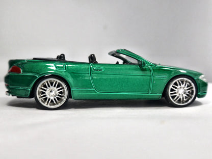BMW 645 Ci Bburago 1:43 Luzak Zielony – zdjęcie 4