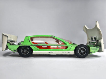 Lamborghini Marzal Dinky Toys 1968 Zielony 1:41 Made in England – zdjęcie 4