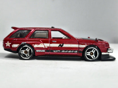 Nissan Maxima Hot Wheels 2021 1:60 Czerwony Wyścig – zdjęcie 4